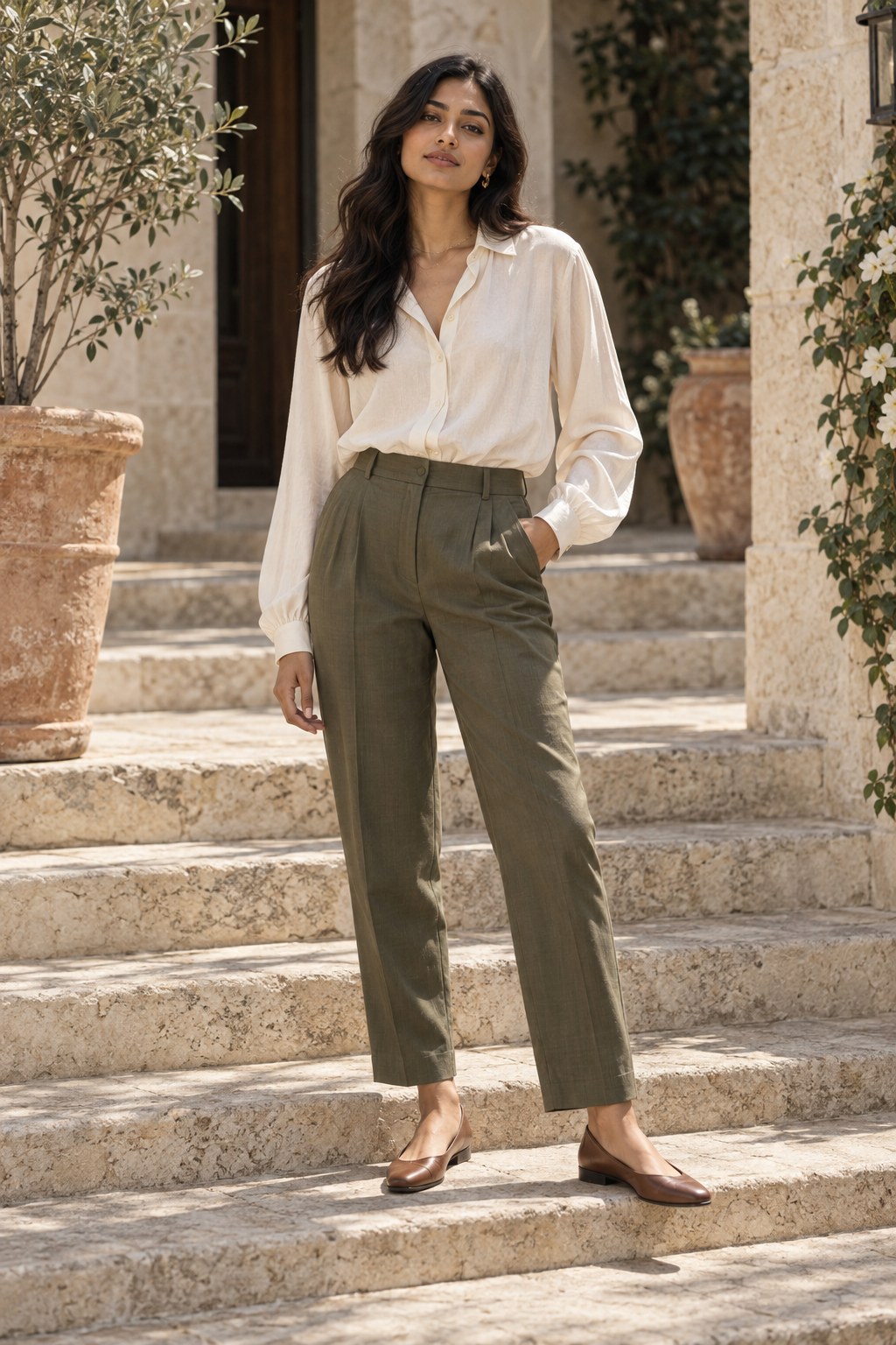 Aster Fluid Blouse